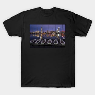 Charles River Boats Clear Water Reflection T-Shirt